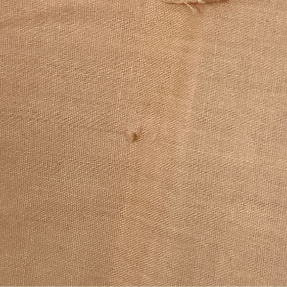 Yellow Handmade Women's Sleeveless Renaissance Tunic V Neck Tie Up Loose Fit - Picture 5 of 13